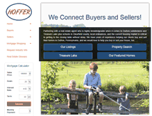 Tablet Screenshot of hofferrealty.com